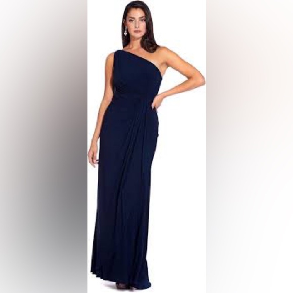 Adrianna Papell Navy Dress